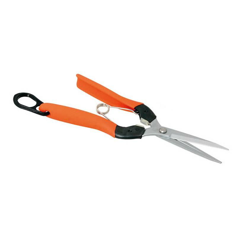 芽切鋏 ロング No.AG-9 直刃 芽切り 鋏 はさみ ハサミ 園芸 ガーデニング 農業 茄子 トマト きゅうり サボテン カSD | 