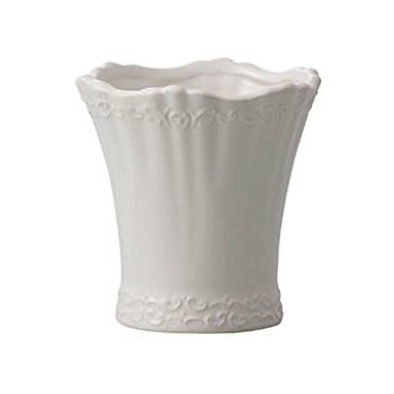 240-284-100 Femi Anthology フェミアンソロジ 9×9cm ストーンウェア フラワーベース フラワーアレンジメント ポット 花器 花瓶 花材 花資材 松K 代引不可 | 