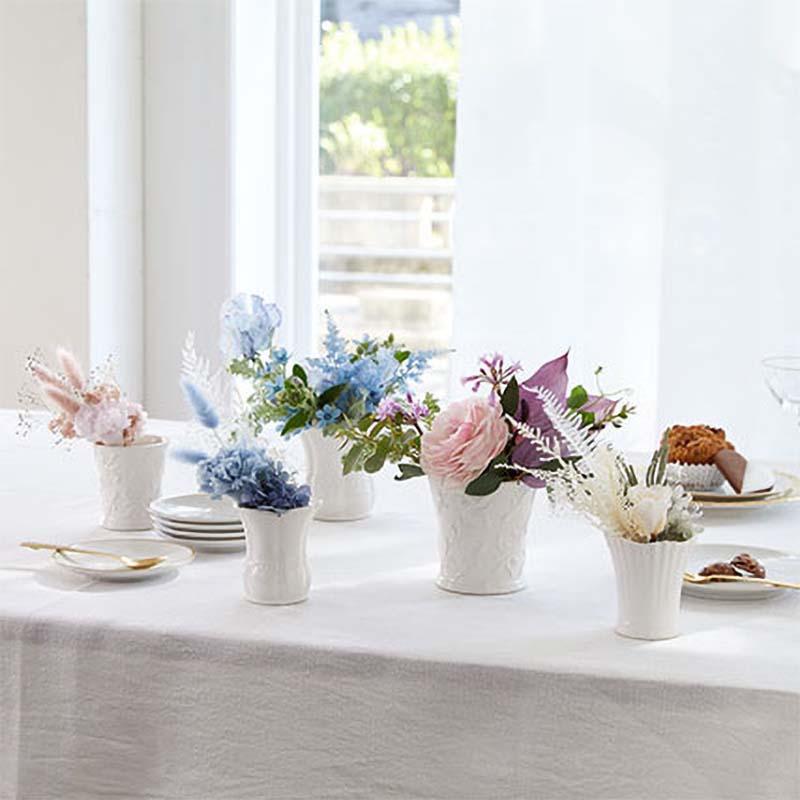 240-284-100 Femi Anthology フェミアンソロジ 9×9cm ストーンウェア フラワーベース フラワーアレンジメント ポット 花器 花瓶 花材 花資材 松K 代引不可 |  | 01