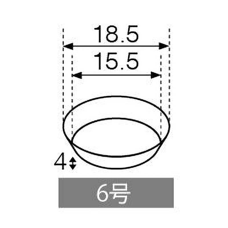 パオ受皿 6号 125-10506 フラワーベース ポット 受け皿 花材 花器 花瓶 松K 代引不可 |  | 01