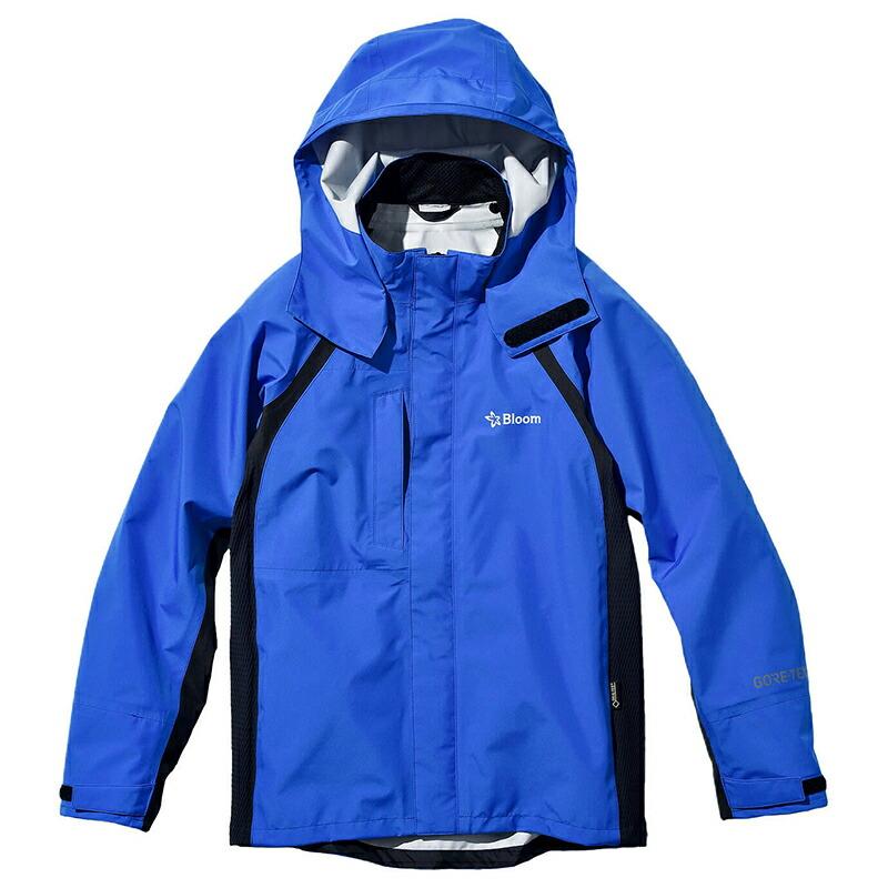 ゴアテックス Bloom ジャケット ロイヤルブルー GORE-TEX ブルーム アウトドア レインウェア 農業 マウンテンパーカー 田中産業 防J 個人宅配送不可 代引不可 | 