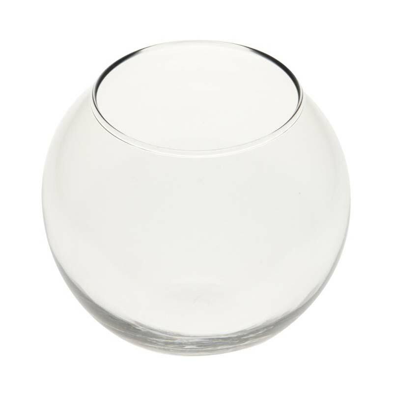 バブルボール 12cm 120-25031-0 ガラス フラワーベース ガラスベース 花材 花器 花瓶 アレジメント 松K 代引不可 | 