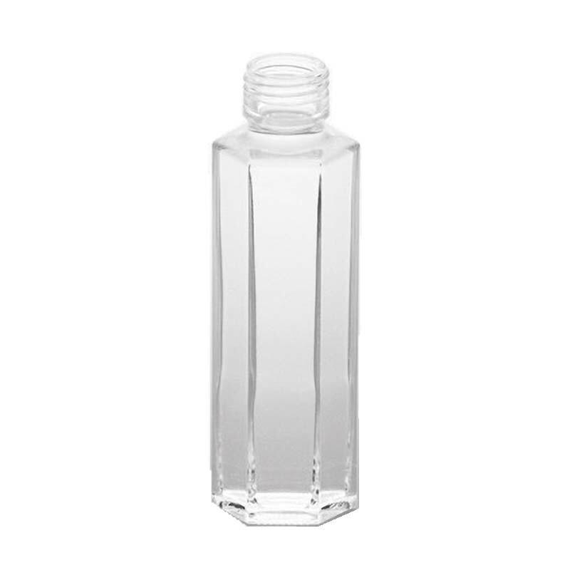 12本 ビン SSF-100A フタツキ ロッカク W4.9×D4.3×H12.5cm 100ml 六角 フタ付き ハーバリウム 花資材 花材 フラワーアレンジメント 松K 代引不可 | 