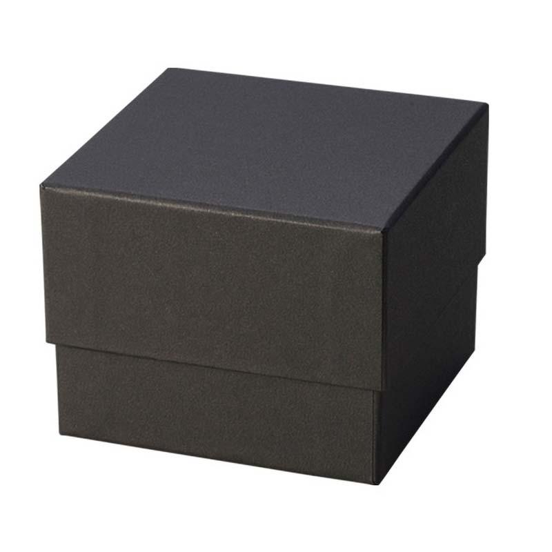 デザインBOX ギフト 120 ブラック 13×9.5cm ボックス 箱 ラッピング プレゼント ギフト フラワーアレンジ 花材 松K 代引不可 | 
