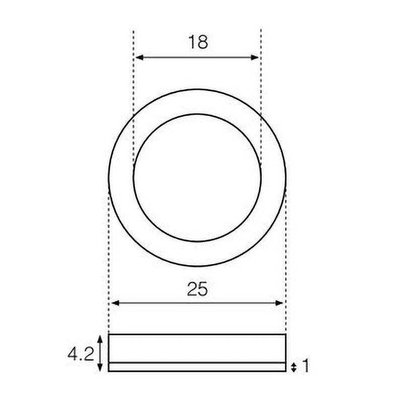 2個 アクアリング ドライ 25 直径25×4.2cm 10-3222-0 アクアフォーム プリザーブドフラワー ドライフラワー 造花 花材 花資材 松K 代引不可 |  | 01
