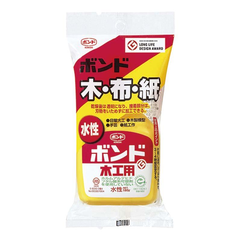ボンド 木工用 180g 水性 90-2016-0 ボンド 接着剤 花材 花資材 クラフト 手芸 松K 代引不可 | 