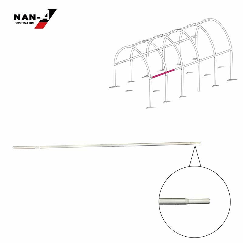 40本 きゅうり支柱パイプ 横通し直管 差込部付き 19×1410mm 南栄工業 個人宅配送不可 代引不可 |  | 01