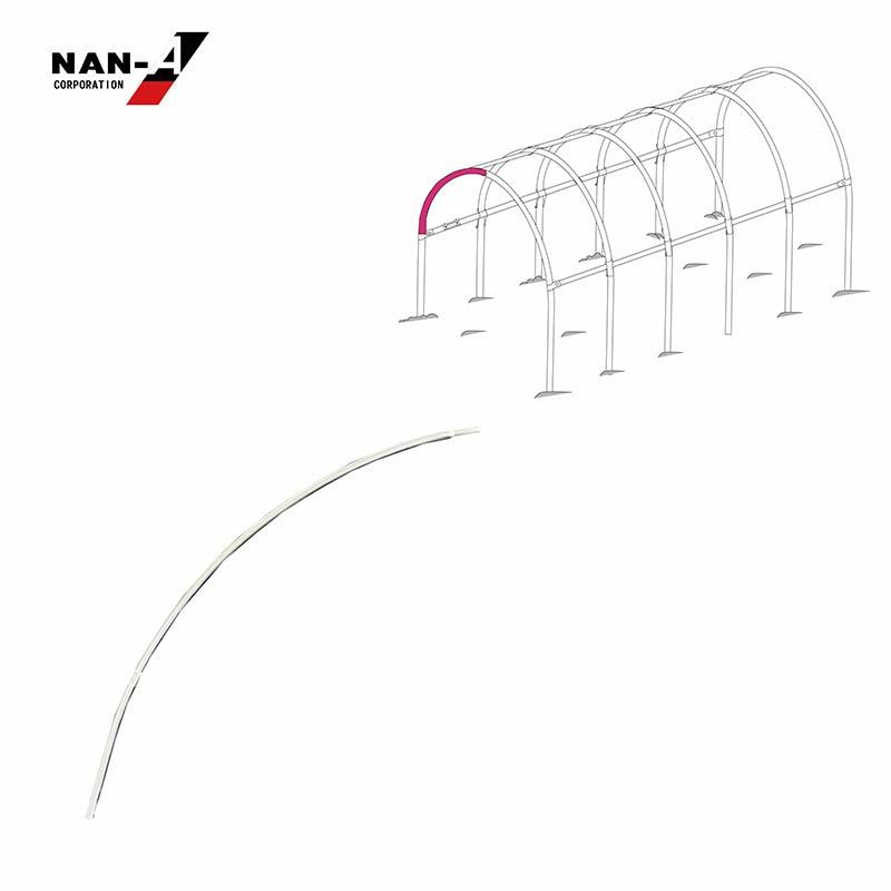 40本 広幅 アーチパイプ 差込部付き (SA) 19mm×1460mm きゅうり支柱パイプ キュウリ 野菜 植物 栽培 農業 用品 農業資材 南栄工業 個人宅配送不可 代引不可 |  | 01