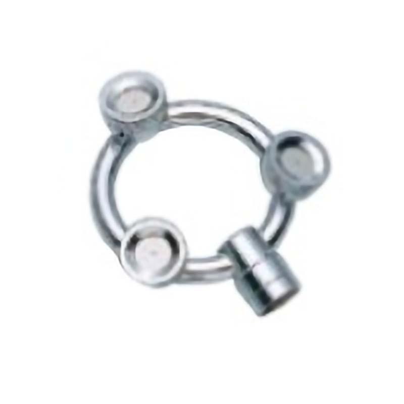 替板 環状 噴口 3頭口 G1/4 450088180 コーンタイプ ノズル 麻場 防J 代引不可 | 