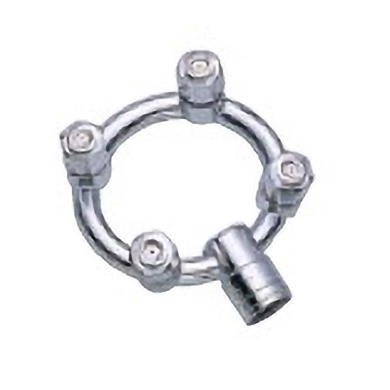 3分 環状 噴口 4頭口 G1/4 450087990 コーンタイプ ノズル 麻場 防J 代引不可 | 