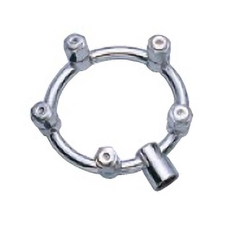 3分 環状 噴口 5頭口 大 G1/4 450088030 コーンタイプ ノズル 麻場 防J 代引不可 | 