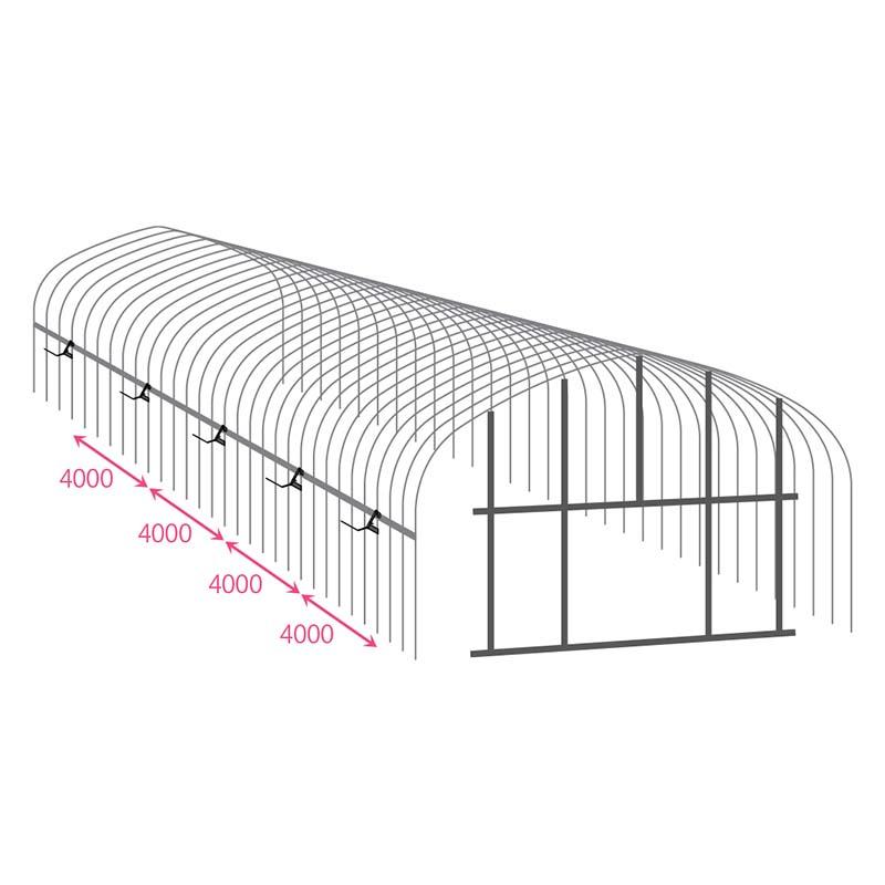 PO置 ポチ ビニールハウス フィルム張り 佐藤産業 SATOH カ施 個人宅配送不可 代引不可 |  | 01