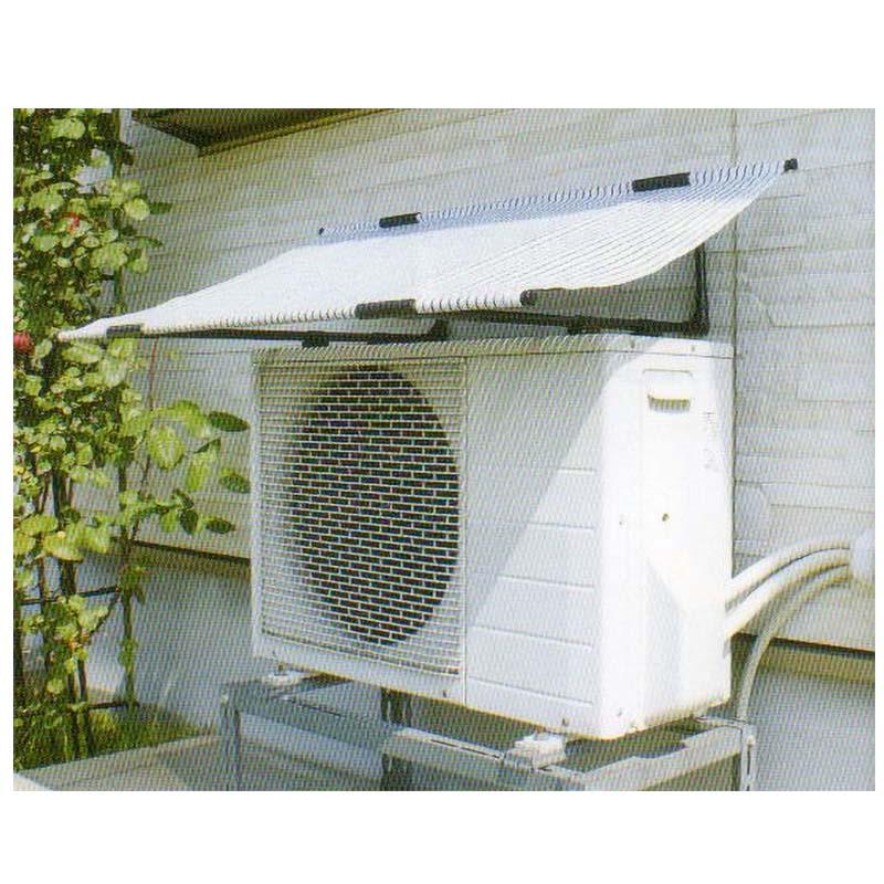 20セット 日よけのシート エアコン室外機用 102×62×22cm 日除け シート シェード 第一ビニール 金TD |  | 01