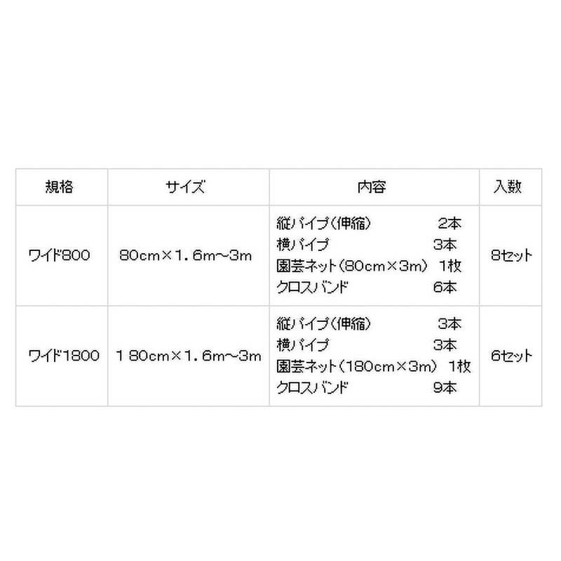 8セット 緑のカーテン 3m伸縮 ワイド800 グリーンカーテン 日除け 日よけ シェード 第一ビニール 金TD |  | 01