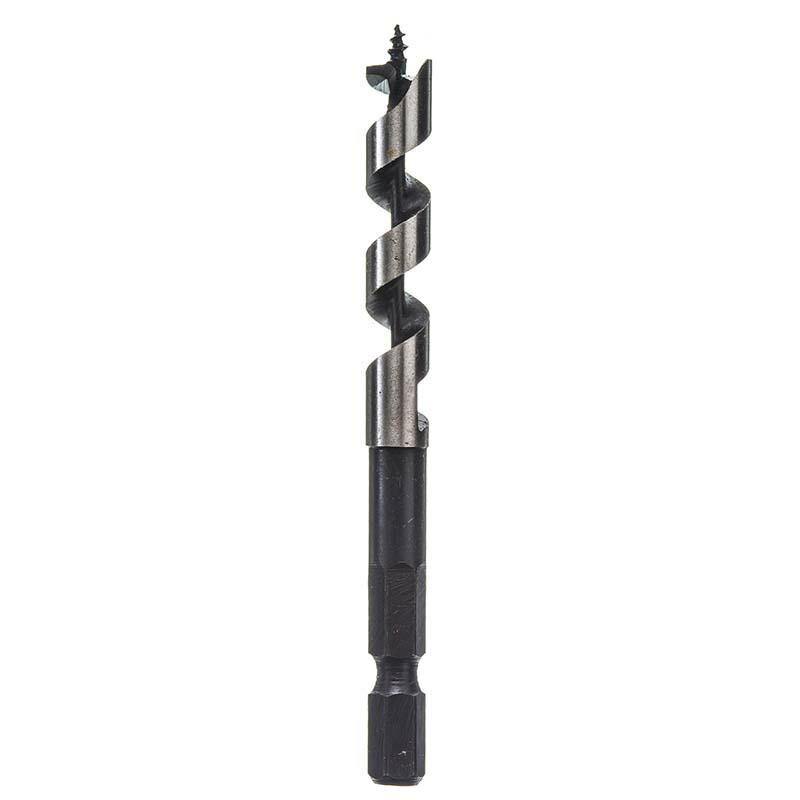 スピーディー 木工用 ドリル 3本組 6mm No.2115-6 穴あけ 先端誘導ネジ 高芝ギムネ 三冨D | 