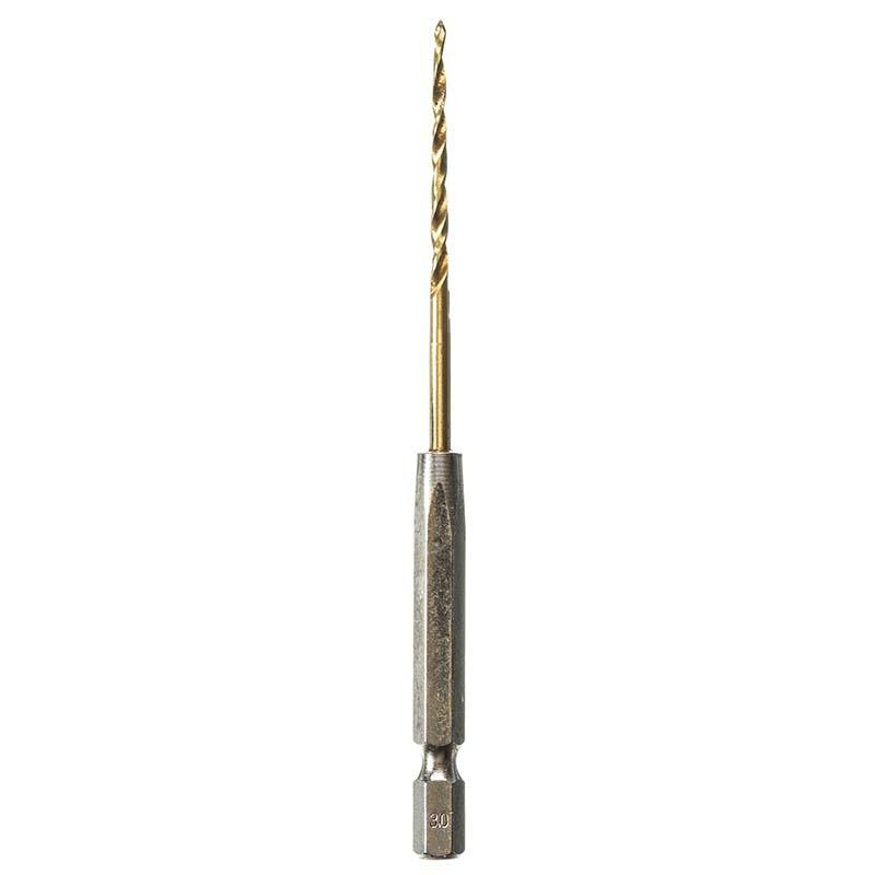 チタンコーティング 六角軸 下穴ドリル 3mm No.2128-3 穴あけ ドリル 高芝ギムネ 三冨D | 
