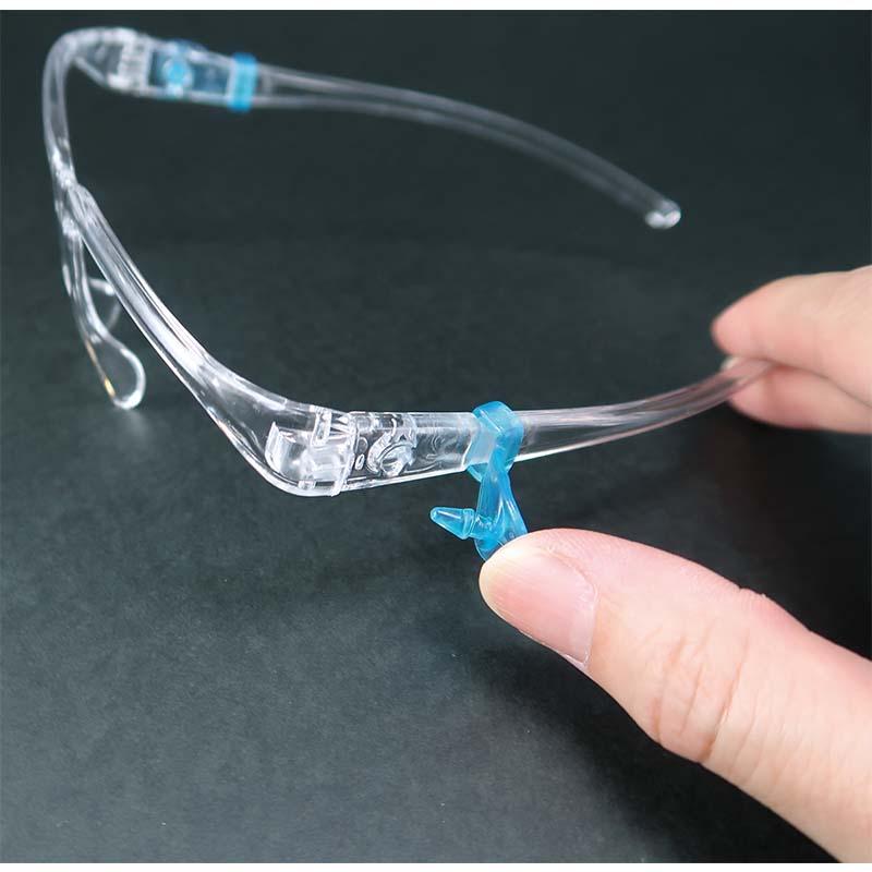 メガネ型 フェイスシールド M-38 PET 衛生 飛沫対策 保護 高芝ギムネ 三冨D |  | 03