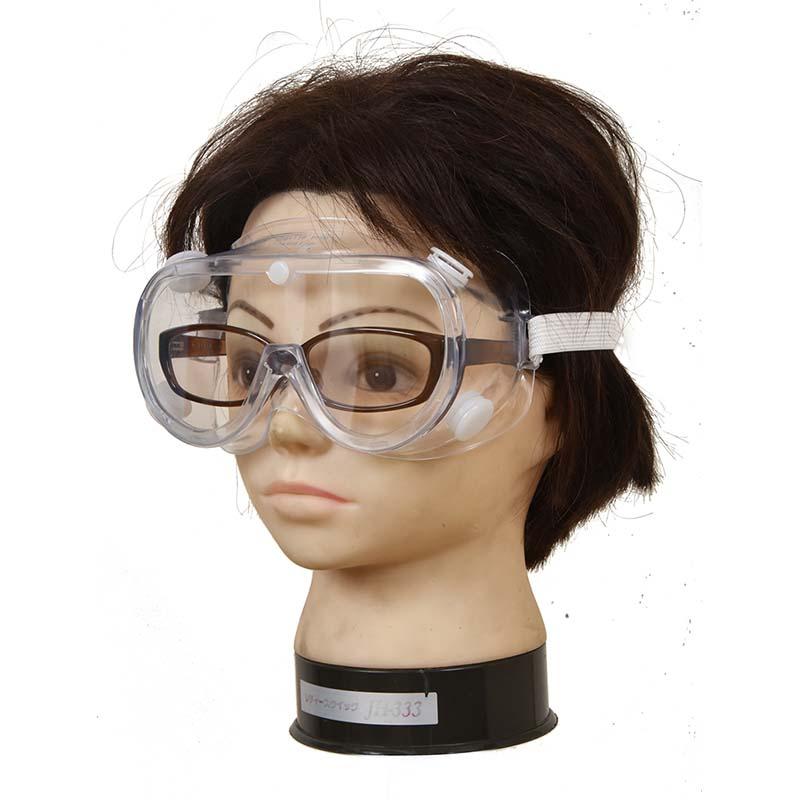 エアーベント付 防塵メガネ M-36 防塵 飛沫対策 安全保護具 眼鏡 ポリカーボネイト製 高芝ギムネ 三冨D |  | 01