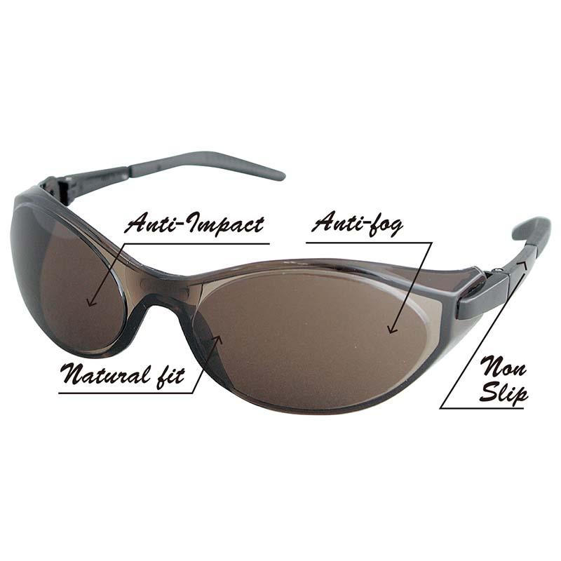 アメリカンスタイル 安全ゴーグル クリアー No.2721-T ゴーグル メガネ 眼鏡 UVカット 耐衝撃 高芝ギムネ 三冨D |  | 01