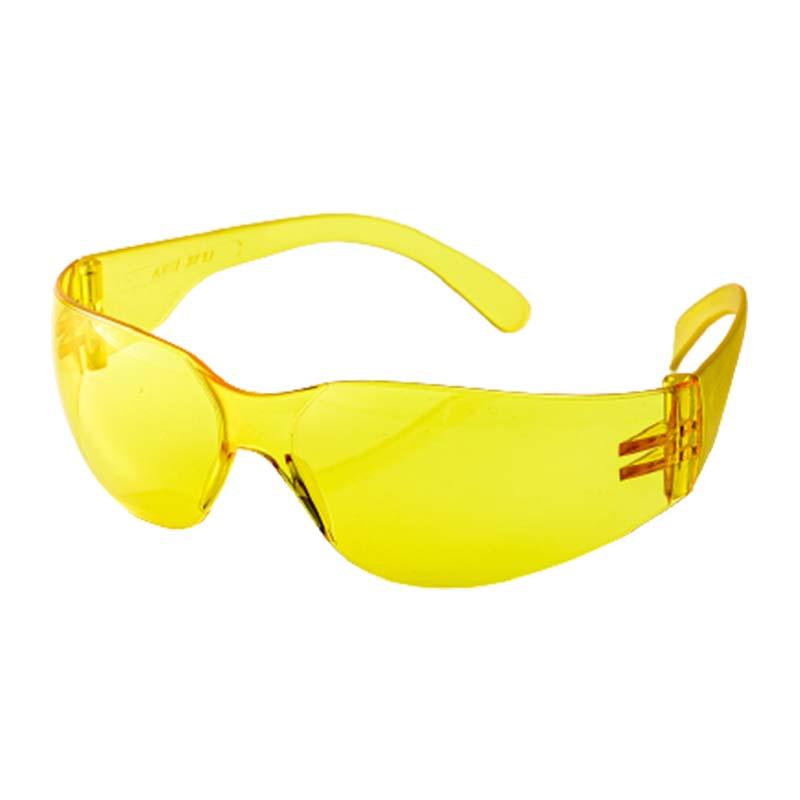 ヨーロピアンスタイル 安全ゴーグル イエロー No.2722-Y ゴーグル メガネ 眼鏡 UVカット 耐衝撃 高芝ギムネ 三冨D | 