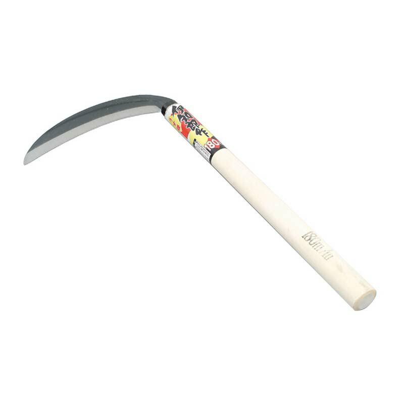 うす鎌 全鋼 180mm No.2764 伊知郎作 鎌 除草 かま 草刈り 園芸 高芝ギムネ 三冨D | 