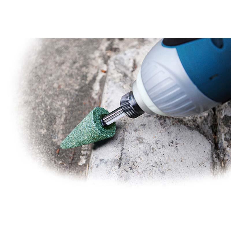 丸軸付 砥石 石材用 砲弾 No.6003 高芝ギムネ 三冨D |  | 01