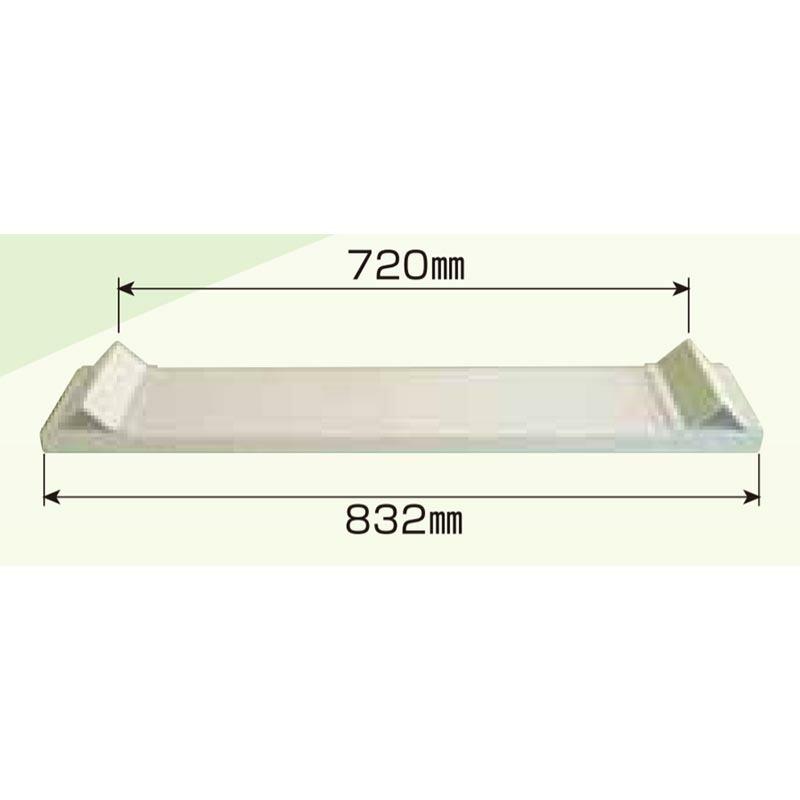 部品のみ パレットトロッコ PT-100K 用 枕木 幅720mm PT-72 ホクエツ オK 個人宅配送不可 代引不可 |  | 01