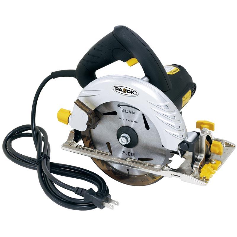木工用 電気丸のこ AG-CS-147PA モーターブレーキ付 アルミ 丸ノコ 丸のこ パオック H | 
