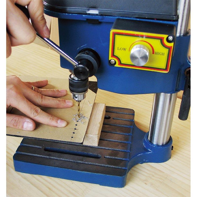 ミニボール盤 深さ調節機能付 3段階変速 AG-MDP-100 ボール盤 穴あけ作業 パオック H |  | 02