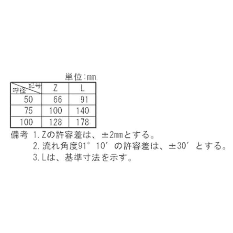 HTDV継手 90°大曲りエルボ HT-DV-LL-50 56個 153265 トーエー 東栄管機 本州限定販売 代引不可 |  | 02