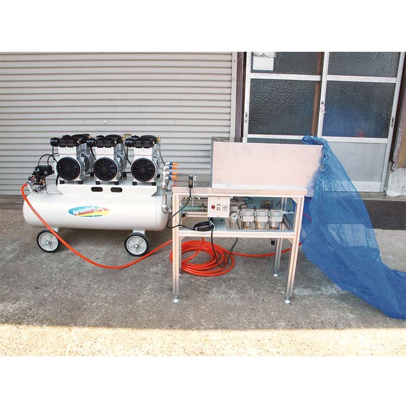 ネギ皮むき機 3点セット NE-3SET 238848 ねぎ ネギ 皮むき機 馬力静音オイルレスコンプレッサ 配管 セット ホクエツ オK 個人宅配送不可 代引不可 |  | 02