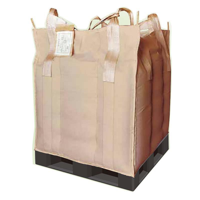 5枚 エムキューブ オープンタイプ フレコンバック フレキシブルコンテナ 隔壁付 1000角×1350mm クロスコンテナ 運搬 保管 小泉製麻 代引不可 個人宅配送不可 | 