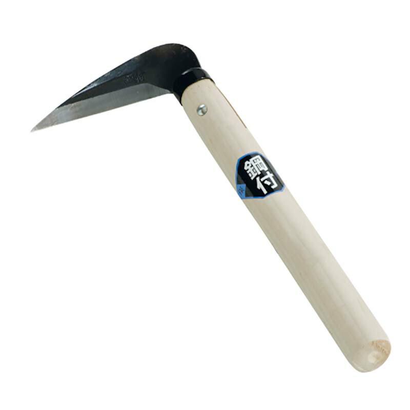 鋼付 雑草根切り鎌 玉葱鎌 02015 鎌 草削り 除草 日本製 燕三条製 浅野木工所 H | 