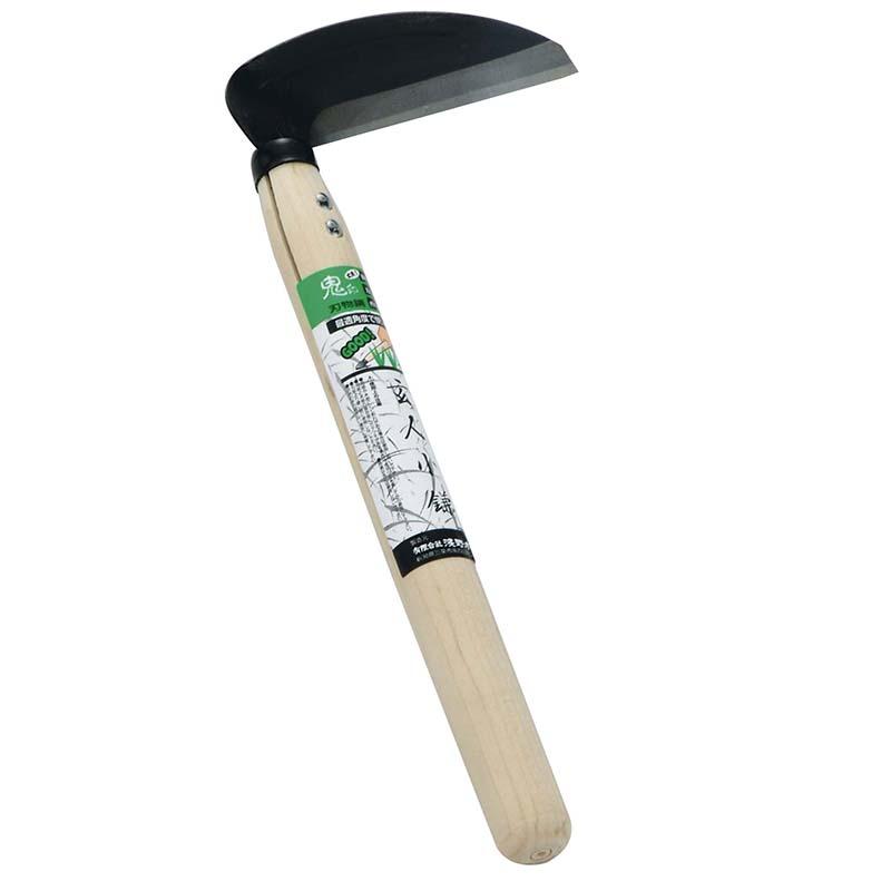 刃物鋼 玄人小鎌 左きき用 105mm 02185 鎌 草取り 草削り 除草 燕三条製 浅野木工所 H | 浅野木工所