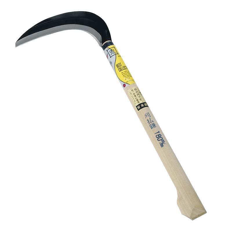 BC 鋼付 刈払鎌 背厚 195mm 03090 鎌 除草 草刈り 刈払い 浅野木工所 H | 浅野木工所