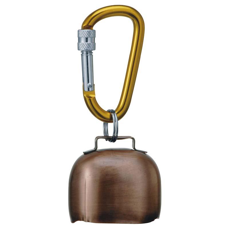 熊よけ カウベル カラビナロック式 27125 熊 ベル アウトドア 日本製 浅野木工所 H | 浅野木工所