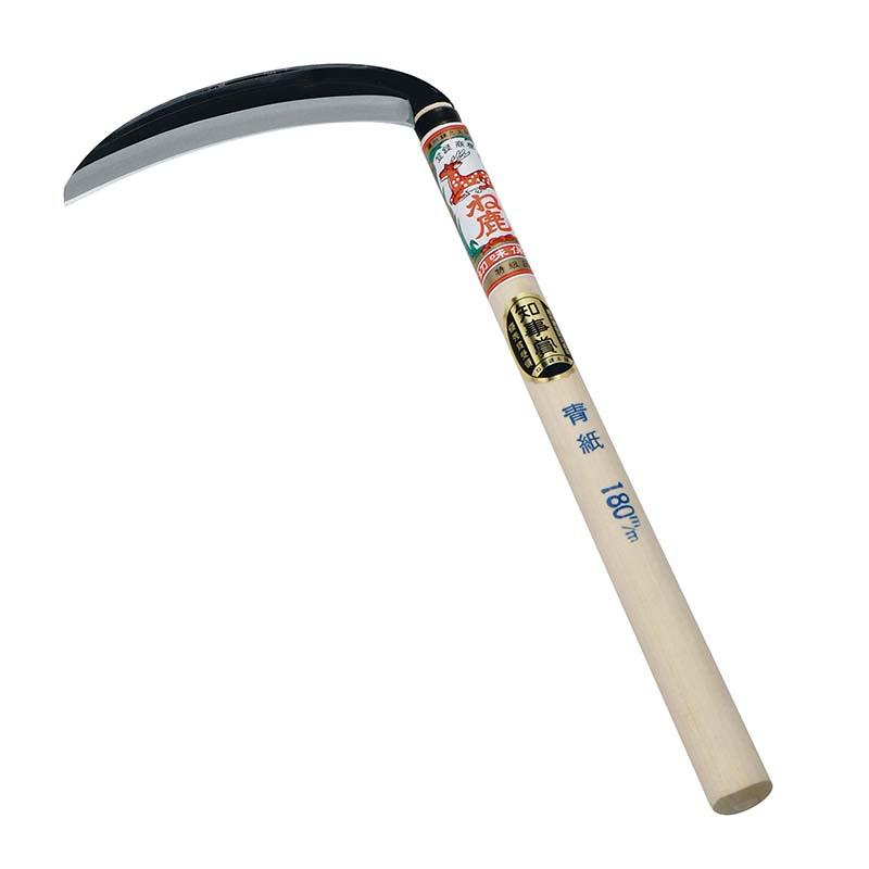 ね鹿印 青紙 丸型鎌 180mm 70031 除草 草刈り 草取り 浅野木工所 H | 浅野木工所
