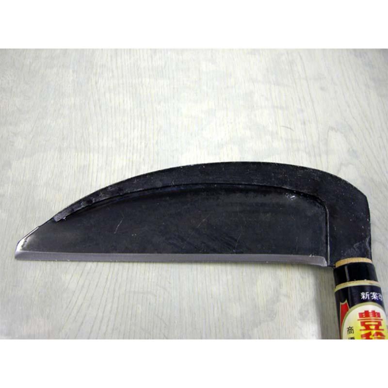 信州型 草刈中厚鎌 210×450柄 H-049 かま 鎌 豊稔 ホウネンミヤワキ 三冨D |  | 01