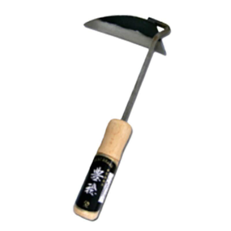 全鋼 鶴首ねじり鎌 A 貫通柄 H-094 かま 鎌 豊稔 ホウネンミヤワキ 三冨D | 