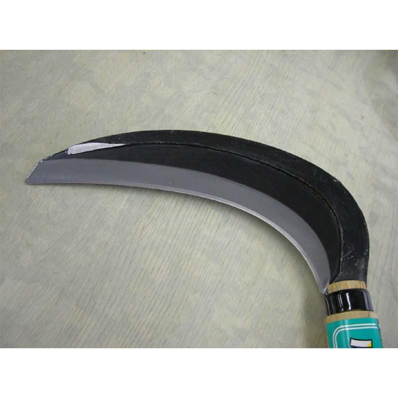 らくかり 中厚鎌 210mm H-112-1 かま 鎌 豊稔 ホウネンミヤワキ 三冨D |  | 01