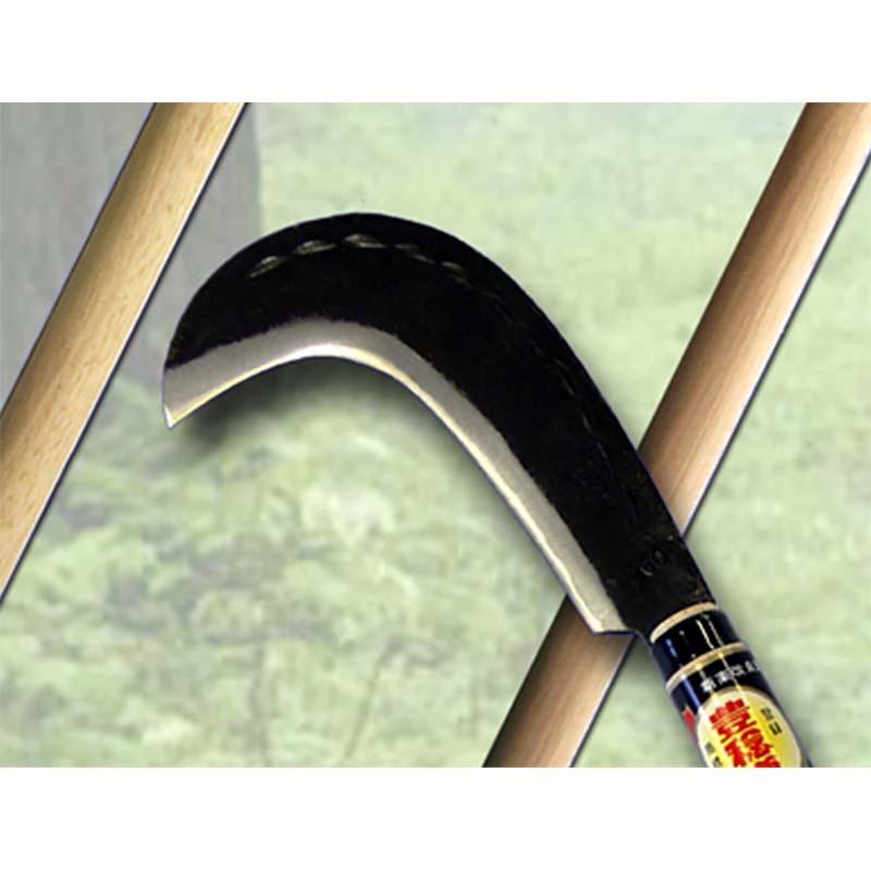 両刃 登鎌 70匁×360樫柄 H-128 かま 鎌 豊稔 ホウネンミヤワキ 三冨D |  | 01