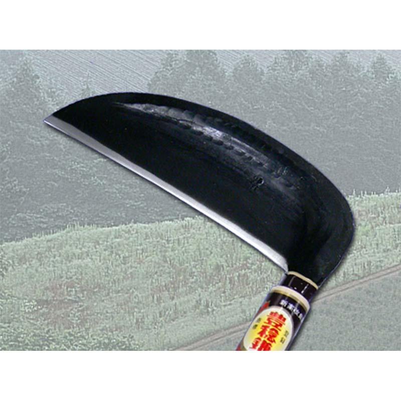 手打 東北型 中厚鎌 210mm H-631 かま 鎌 豊稔 ホウネンミヤワキ 三冨D |  | 01