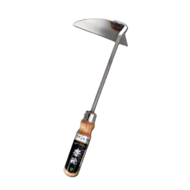 ステン 鶴首ねじり鎌 短 120mm HS-005 かま 鎌 ステンレス 豊稔 ホウネンミヤワキ 三冨D | 