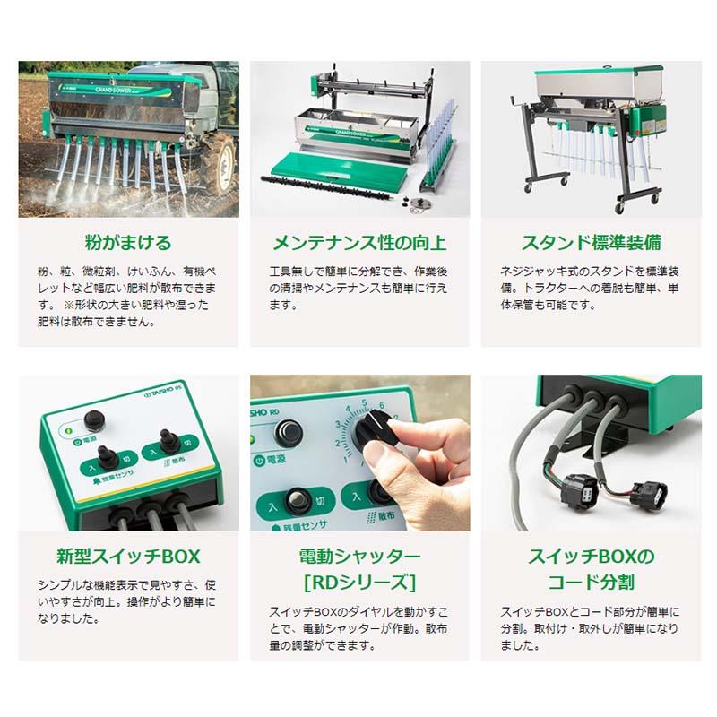 肥料散布機 グランドソワー RS-1411 24781 タイショー オK 個人宅配送不可 代引不可 |  | 03