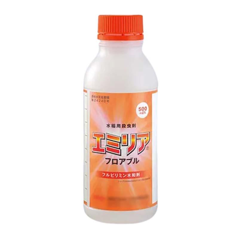 水稲用 殺虫剤 エミリアフロアブル 500ml 農薬 殺虫 水稲剤 本田散布剤 空散剤 園芸 農業 畑 MMAG 丸T D | 