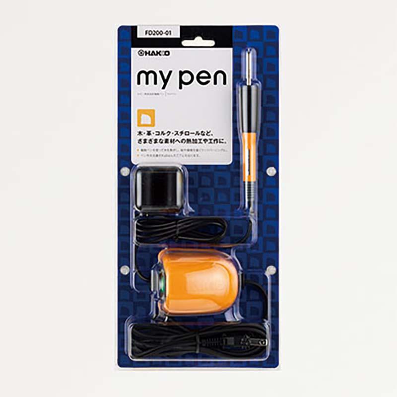 電熱ペン マイペン my pen ウッドバーニング用ペン先 1B型T21-B1付 FD200-01 ウッドバーニング はんだ ハンダ 白光 HAKKO 高KD |  | 02