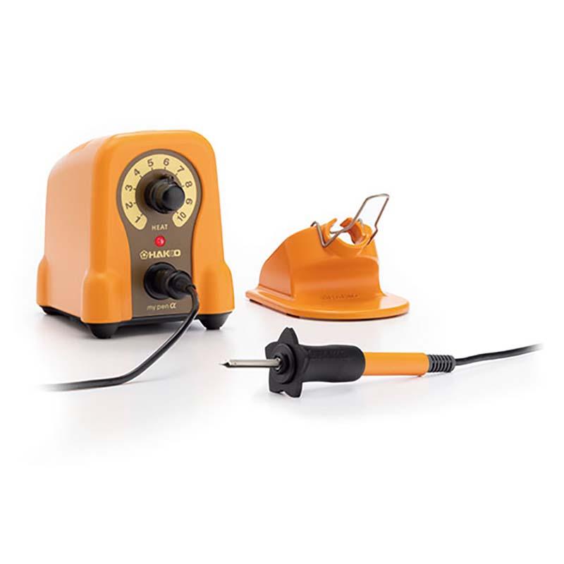 電熱ペン マイペンアルファ 温度調節機能付き ウッドバーニング用ペン先 カービングアート用ペン先付き FD210-01 ウッドバーニング 白光 HAKKO 高KD | 