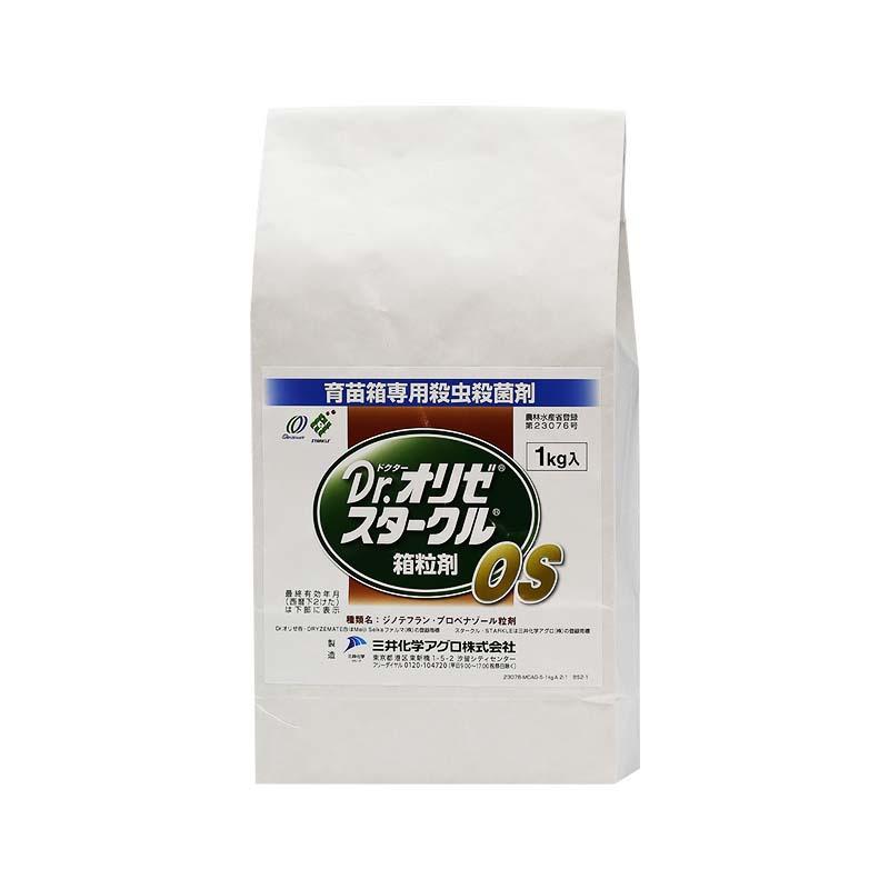 育苗箱専用 殺虫殺菌剤 Dr.オリゼスタークル箱粒剤OS 1kg 12個 いもち病 殺虫 殺菌 農薬 三井化学 冨YD | 