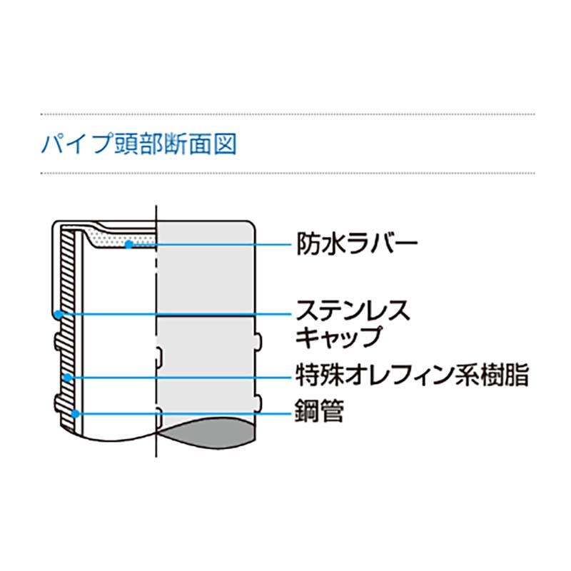 農業用支柱 イボ竹 打込用 33.2×2.1 JK 積水樹脂 50本 直径 33mm 長さ 2100mm ネット 栽培 支柱 農業 柵 果樹 樹倒木 防止 園芸 タS 個人宅配送不可 代引不可 |  | 03