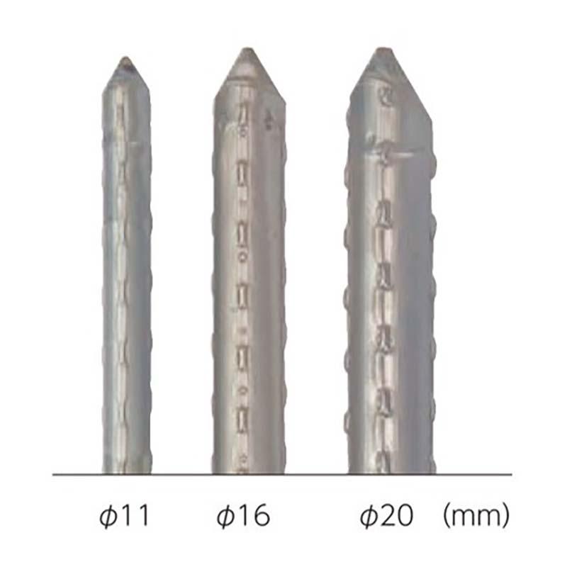 農業用支柱 イボ竹 シルバー 積水樹脂 100本 直径11mm 長さ1500mm 支柱 農業 栽培 誘引 園芸 サT 個人宅配送不可 代引不可 |  | 01